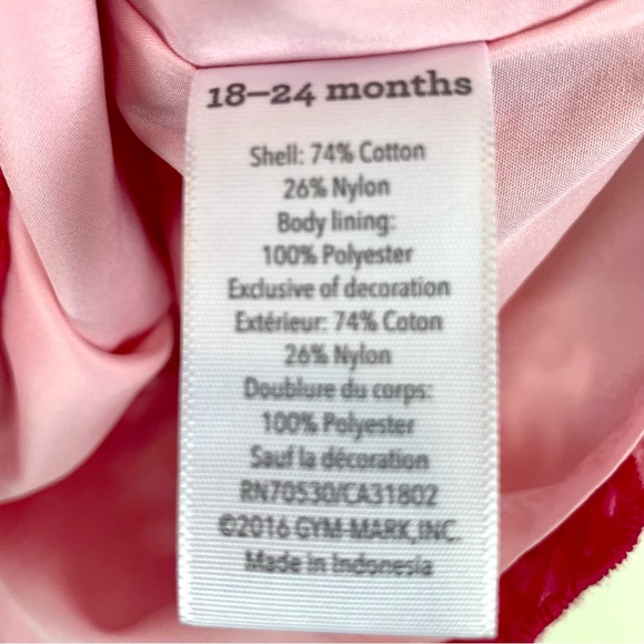 Gymboree Girls Special Occassion Lace Drop Waist Dress Fuchsia Pink NEW - Picture 8 of 13